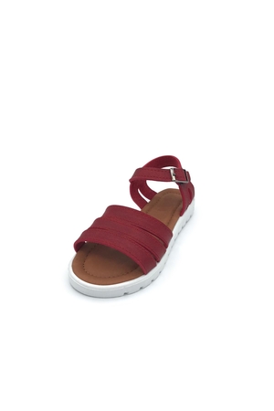  Shoemio Ella Kırmızı Çocuk Sandalet